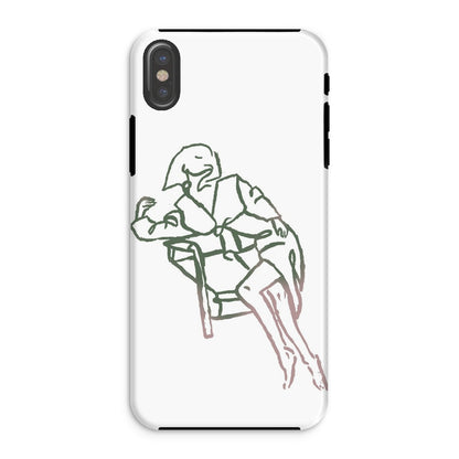 Sit back and look pretty Tough Phone Case