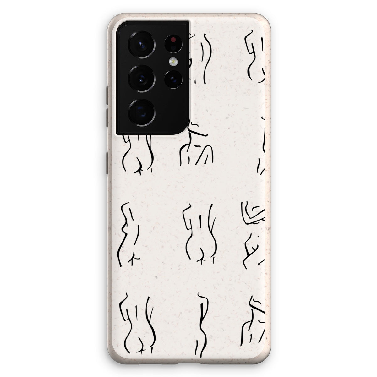 bodies bodies bodies (white) Eco Phone Case