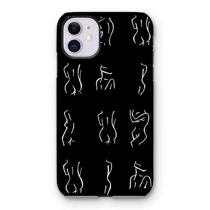 bodies bodies bodies (black) Tough Phone Case