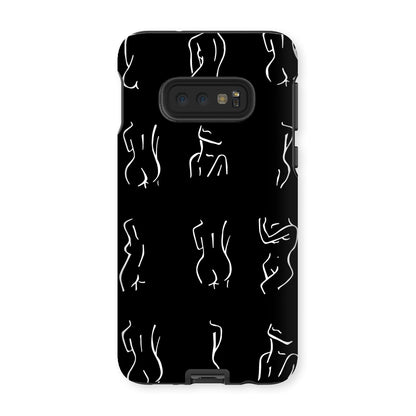 bodies bodies bodies (black) Tough Phone Case