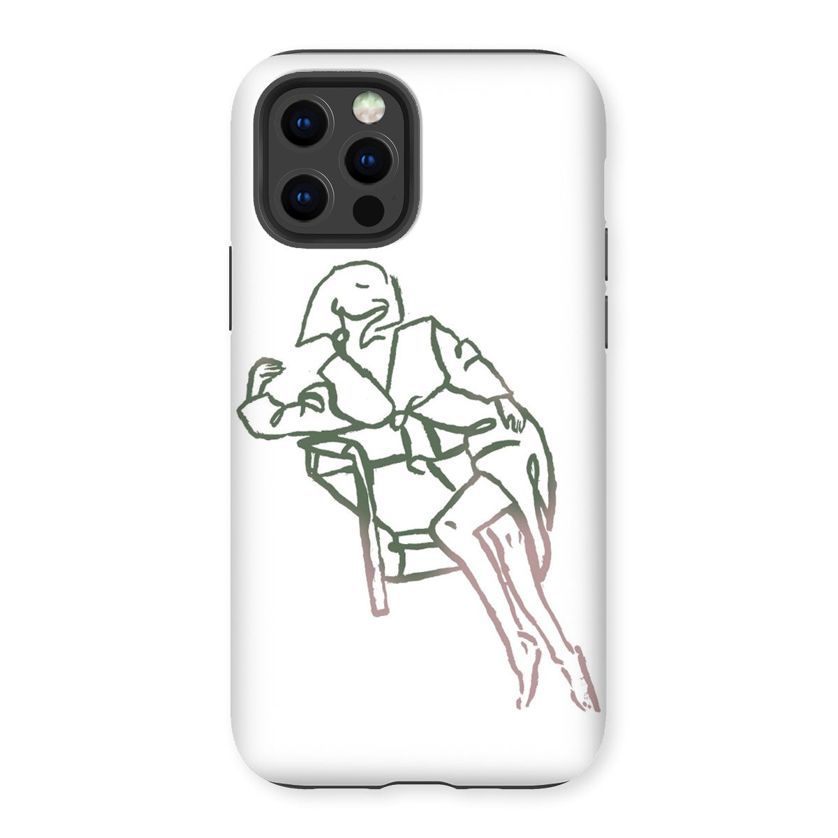 Sit back and look pretty Tough Phone Case