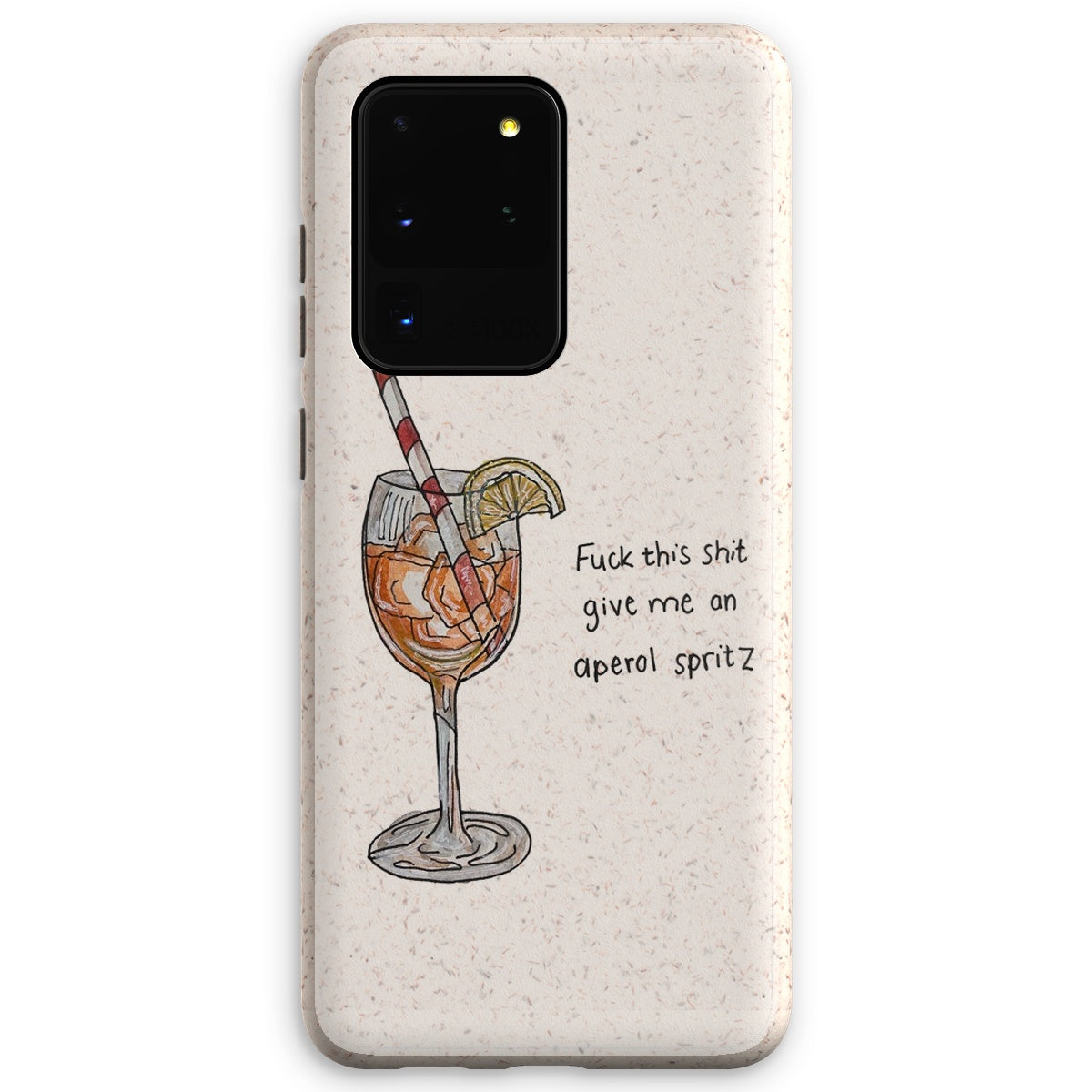 fuck this shit give me an aperol spritz Eco Phone Case