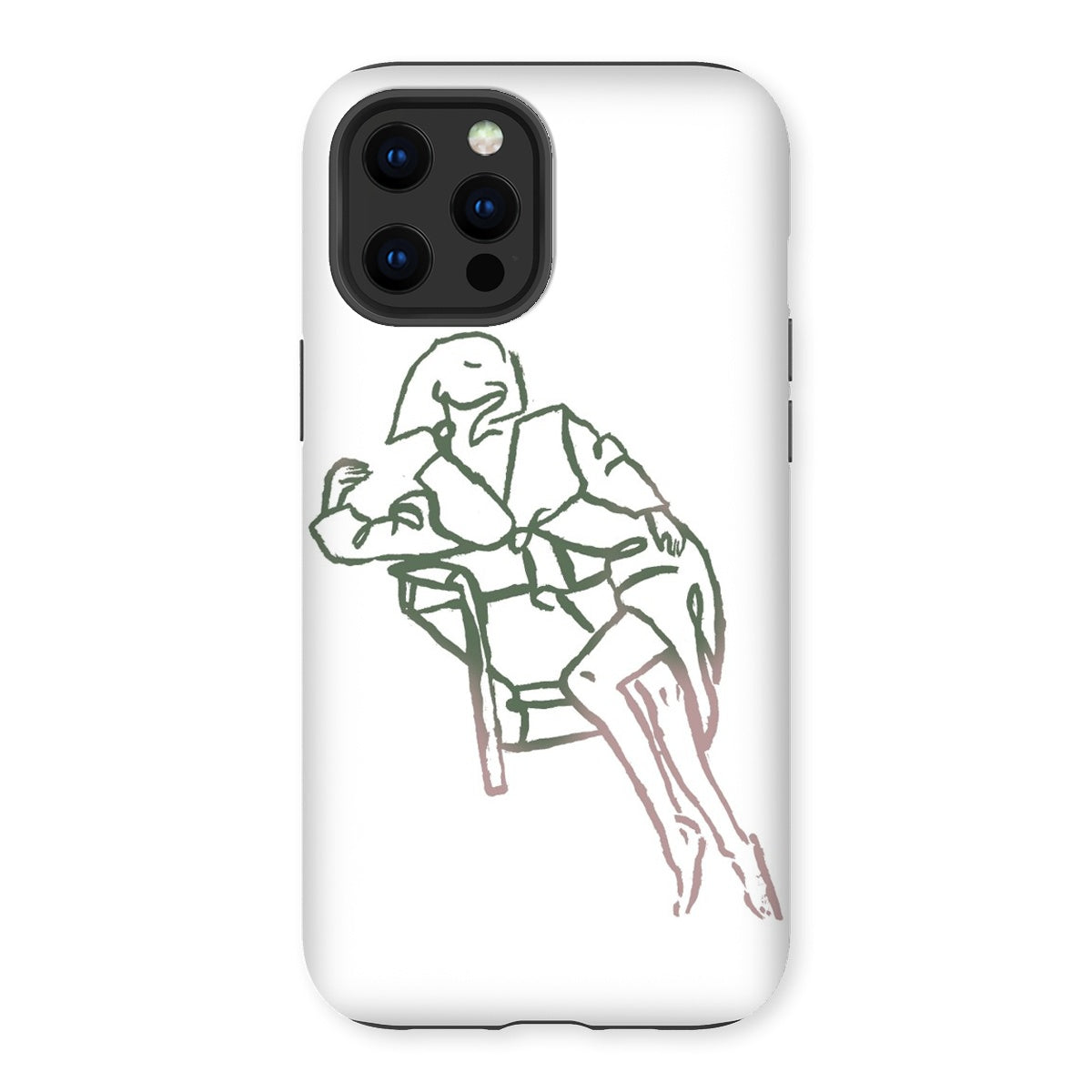 Sit back and look pretty Tough Phone Case