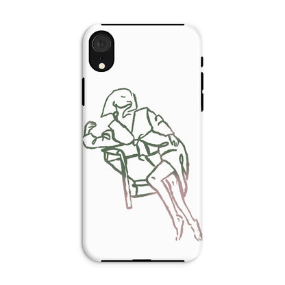 Sit back and look pretty Tough Phone Case