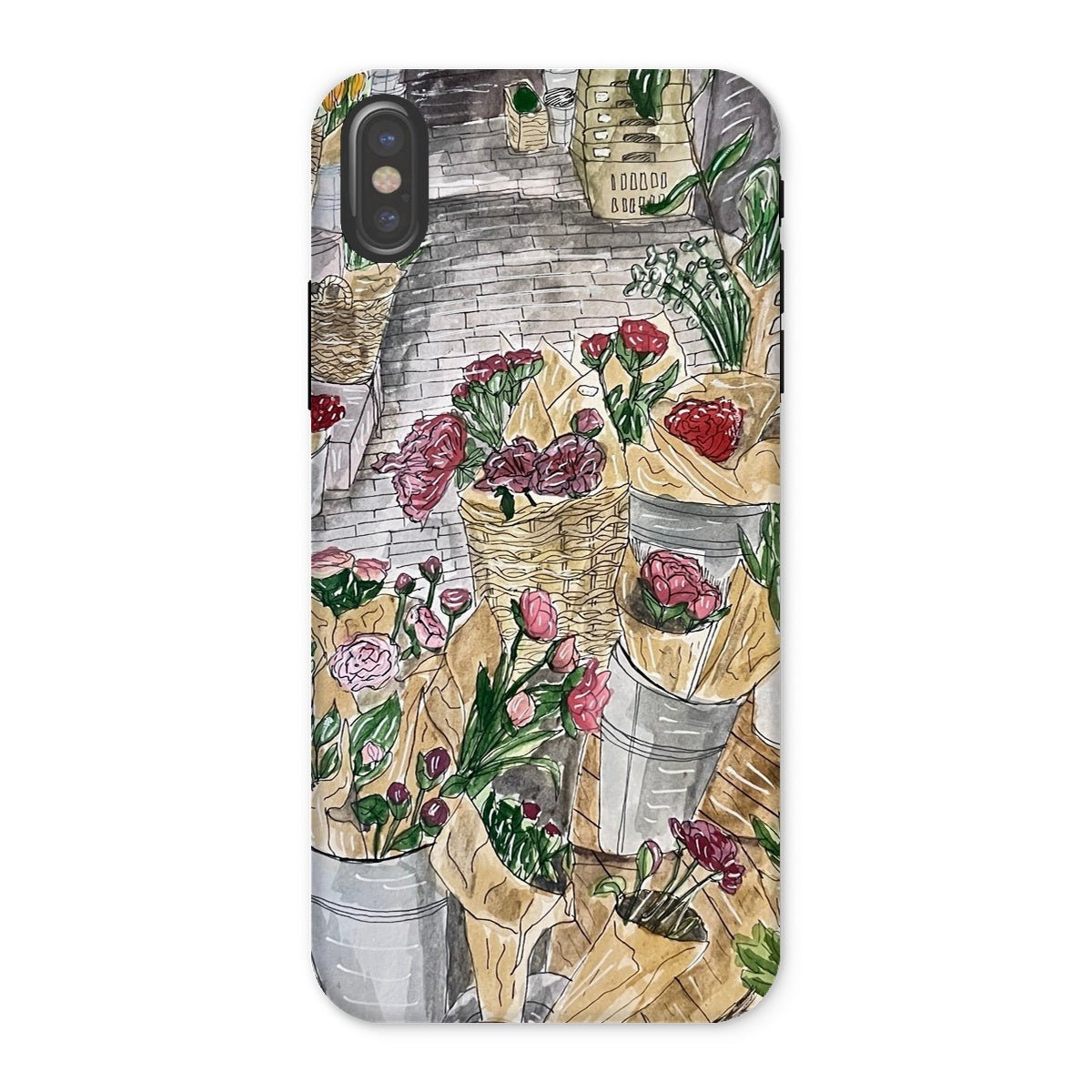 i can buy myself flowers Tough Phone Case