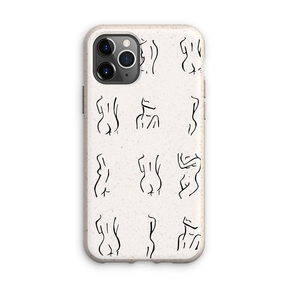 bodies bodies bodies (white) Eco Phone Case