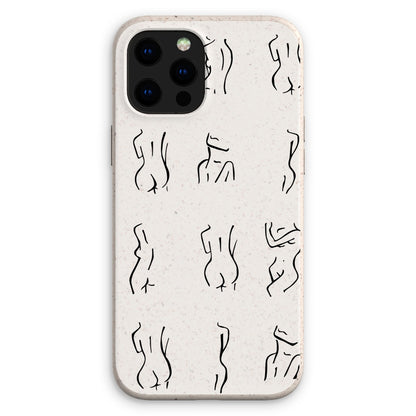 bodies bodies bodies (white) Eco Phone Case