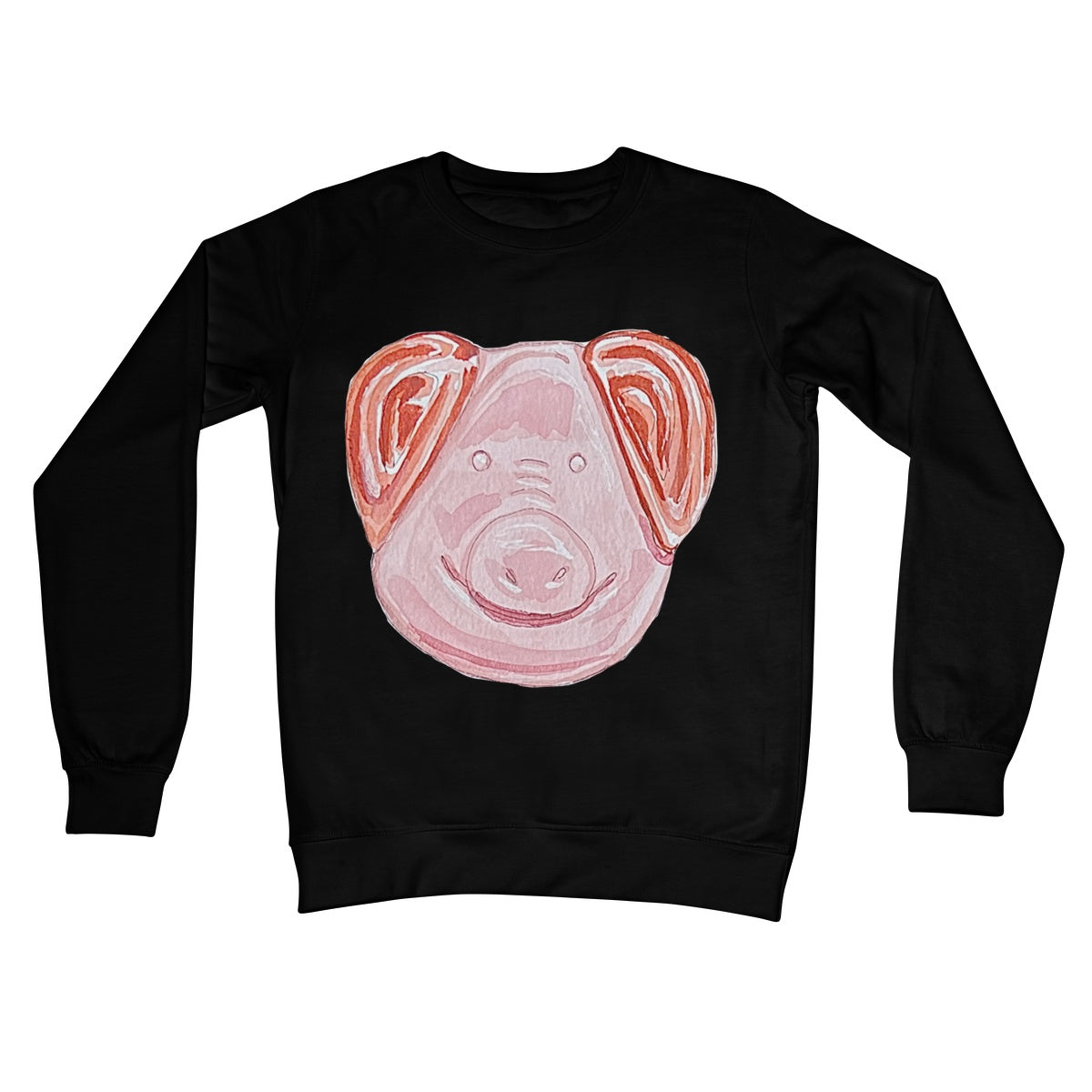 this is not a percy pig for legal reasons Crew Neck Sweatshirt