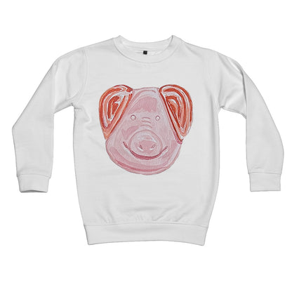 this is not a percy pig for legal reasons Kids Sweatshirt