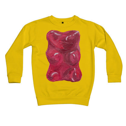 this is not a real bear Kids Sweatshirt