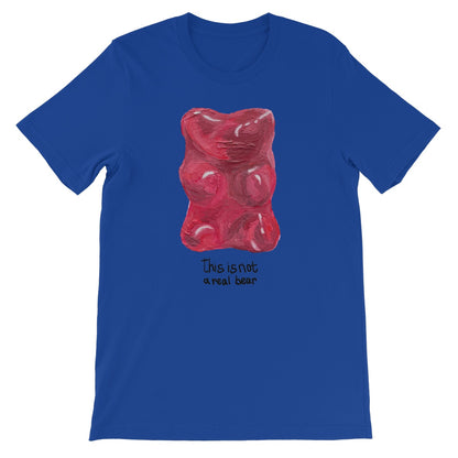 this is not a real bear Unisex Short Sleeve T-Shirt